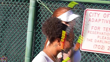 Gibby The Tennis Player Smashes Slim thick chick Red Head Pawg