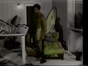 Two Horny Dudes Enjoy Gay Sex in the Arm Chair