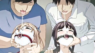 Nympho cartoon babes get down and dirty in a wild orgy