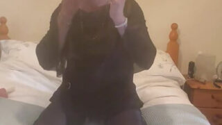 Homemade video of amateur European gay slut masturbating