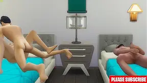 Stepdad Stunned as I Pleasure Busty Hentai Milf in Steamy Encounter