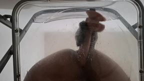 full version: pov dirty talk fat ass femboy raven facesitting and anal creampie after riding dildo through transparent chair