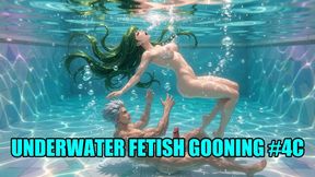 Underwater Fetish Gooning #4C: Aquatic Mistress Trance (Animated, Music)