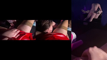 My bestie and I share a cock in a Porncinema