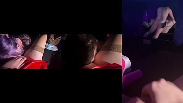 My bestie and I share a cock in a Porncinema