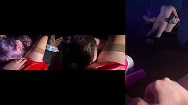 My bestie and I share a cock in a Porncinema