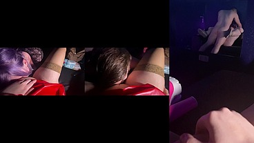 My bestie and I share a cock in a Porncinema