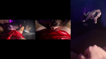 My bestie and I share a cock in a Porncinema