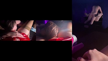 My bestie and I share a cock in a Porncinema