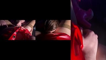 My bestie and I share a cock in a Porncinema
