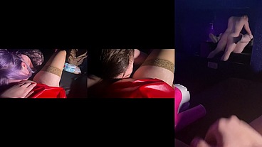 My bestie and I share a cock in a Porncinema