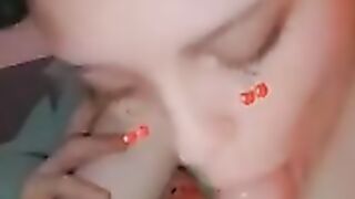 I love swallowing daddy’s penis