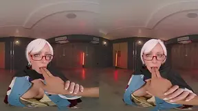 Once Danielle Renae As Seiko Removes That Long Cardigan You're Not Going To Be Able To Resist