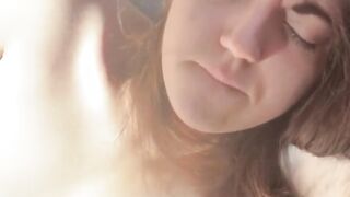 Goddess dark haired record herself shaking orgasm. Girls orgasm selfie