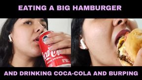 EATING HAMBURGERS, DRINKING COCA-COLA, AND BURPING