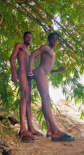 Under the Tree.. at the Road Having Sex