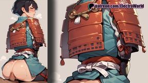 Samurai Girl Gets Dick Instead Of Katana