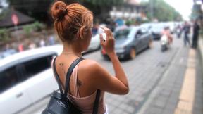 ”Trip to Bali with big butt Thai GF who was happy to ride”