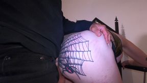 Black-haired MILF with Wide Bust Destroyed and Creampie in BDSM Dungeon