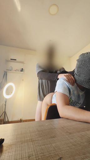 I fucked my Egyptian girlfriend in my office
