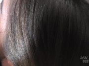 First Porn scene for beaty - deepthroat, gagging and cumshot - teaser