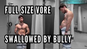 Full size vore Swallowed by bully