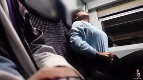 Italian Girl Gives Me a Handjob on the Train