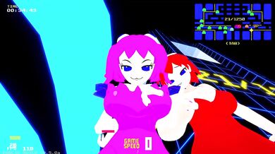 Pac Museum Part 6 Big Boobs hentai gameplay with pixel art sex