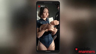 For a good bribe, she not only wrote off my crimes, but also became my personal sperm tank.[AI]