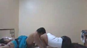 Curvaceous Indian girl receives cunnilingus from her lover
