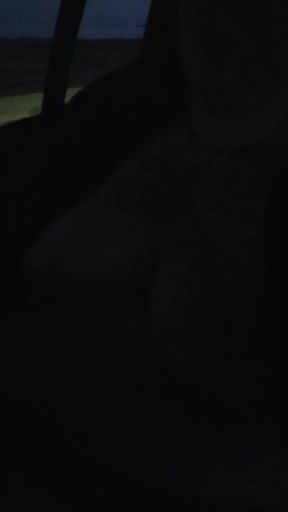 Drives home naked