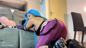 jinx cosplay fart domination – worship my ass and stinky gas