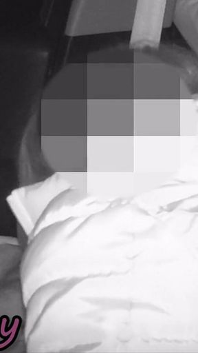 Dogging Slutty French Teacher in Public Parking Sucks Random Stranger's Cock for Her Husband's Cuckold - Misscreamy