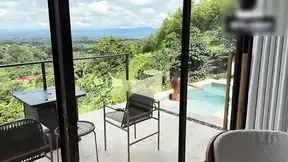 My Stepbrother Watches Me Sunbathing and Can't Oppose the Urge to Fuck Me!!