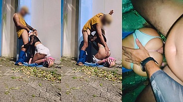 FUDENDO NA RUA