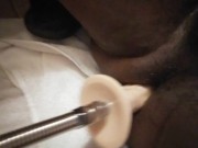 Sex machine fucked me hard!