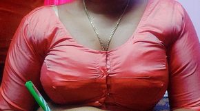 Bedroom aunty romance with boy