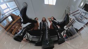 Under the boots surrender to