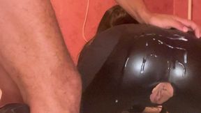 Fucked an informal stepmom in the mouth and finished on the ass