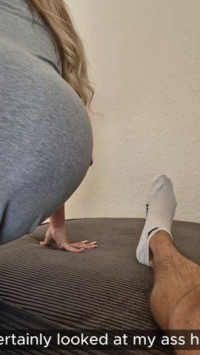 Big Ass Stepmom Fucked By 18yrs Stepson After She Caught Him With Boner And Helped Him Cum   Clip 1