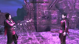 Foxsy's Skyrim Adventures : Serana and Valerica have threesome with Lilmothiit