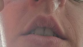 Huge Yellow Snot Blast on Camera – Thick Runny Mucus Dripping Straight Into the Lens