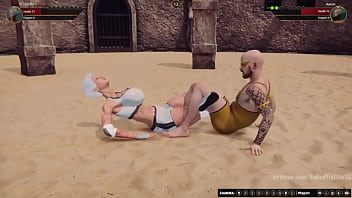 Broadzilla VS Aaron (Naked Fighter 3D)