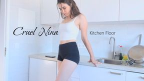 Kitchen Floor - Trampling & Foot Domination