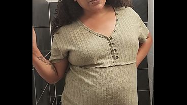 Wifey putting on striptease for a special follower
