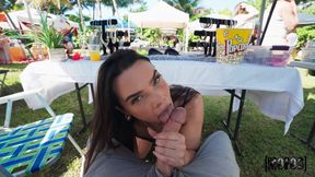 Tony's Wild Desire in a Steamy Outdoor Market Affair