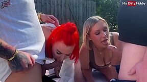 Orgy With Germanys Most Popular Amateur Milfs German Amateur Sex