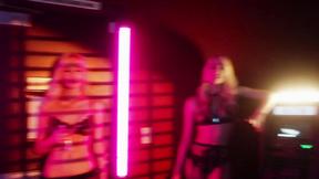 ”2 Big Boobed Blonde Strippers go for THE WHALE!”