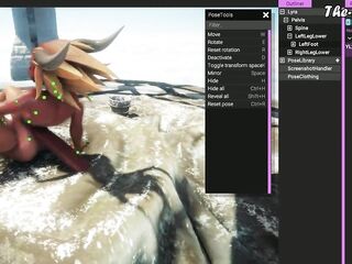 Yiffalicious two Alpha Build (FurryVNE) - Creation And Posing Test