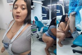 Young Latina Charms Her Dentist in a Surprising Encounter (Melody Tarly)